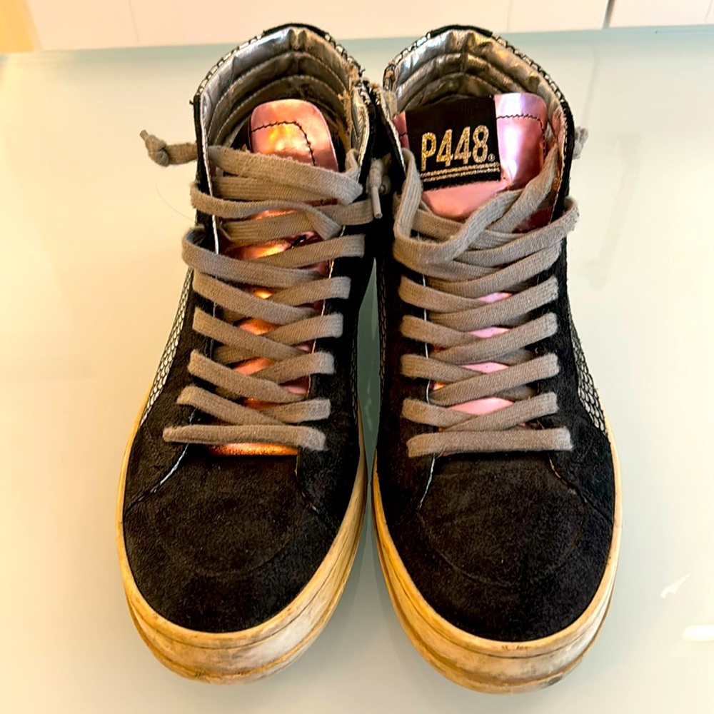 P488 high top sneakers